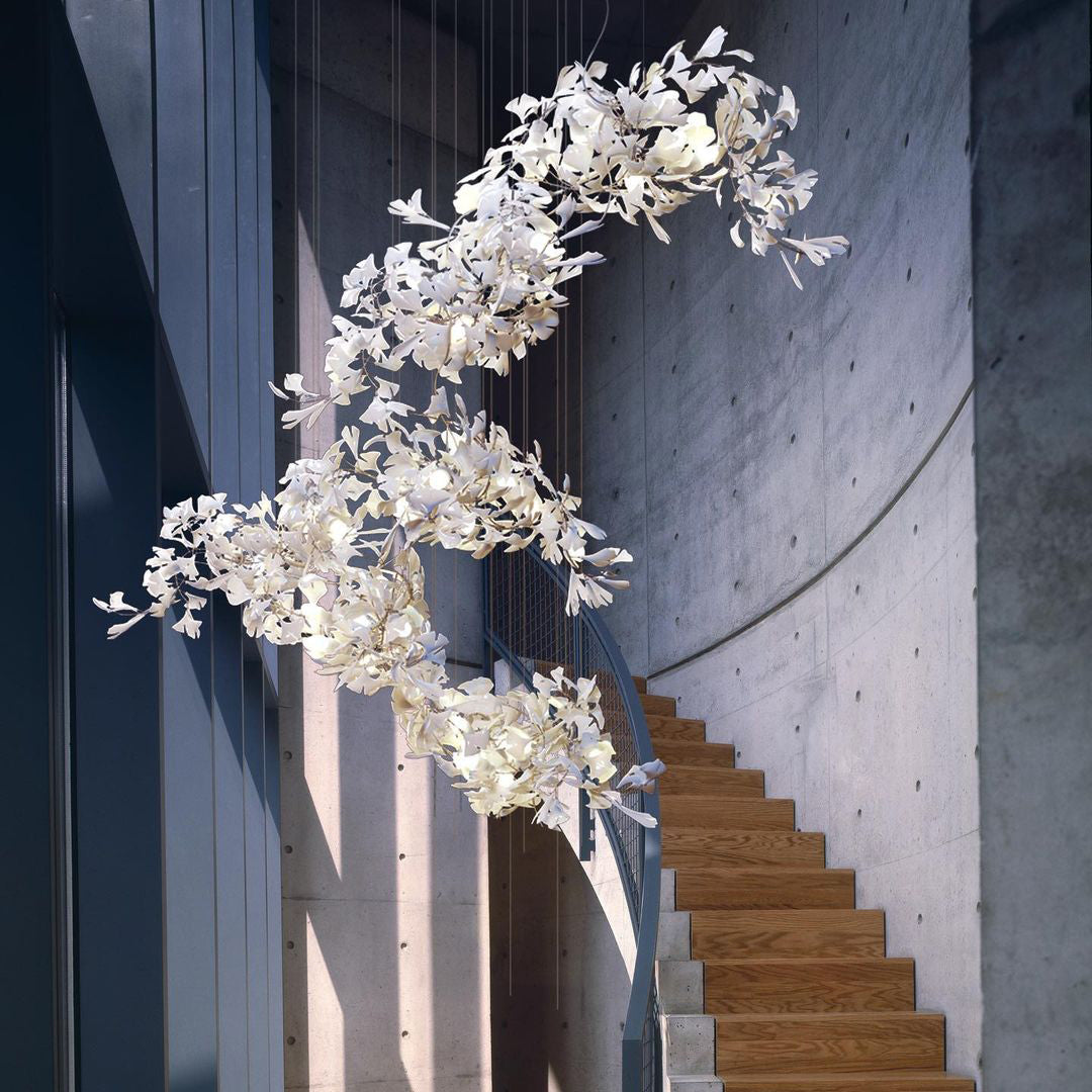 Gingko-Kronleuchter A