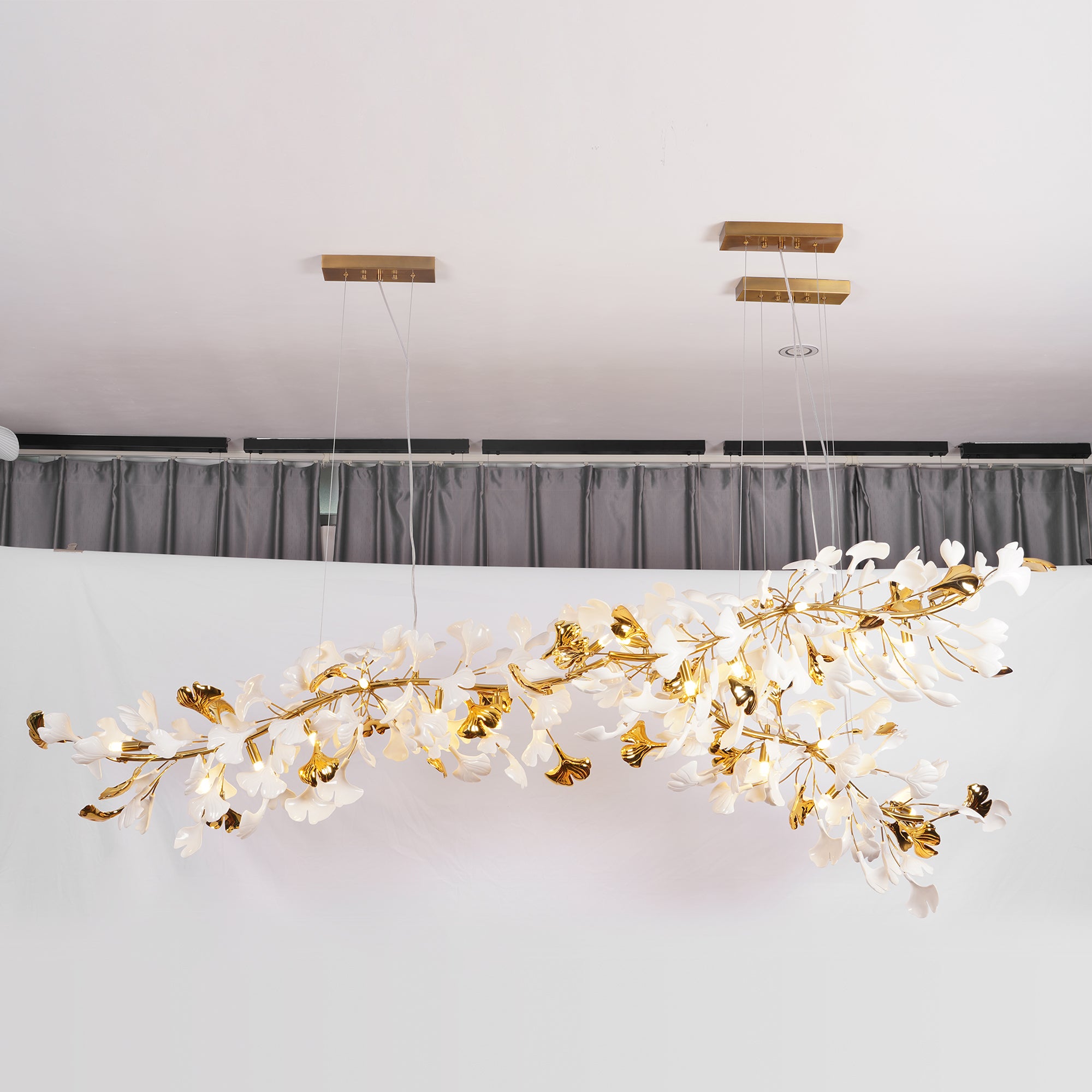Gingko-Kronleuchter A