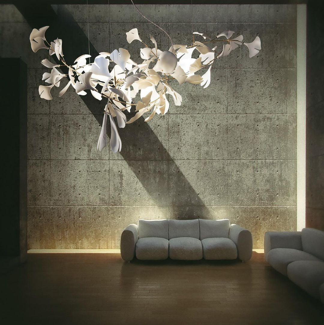 Gingko-Kronleuchter A