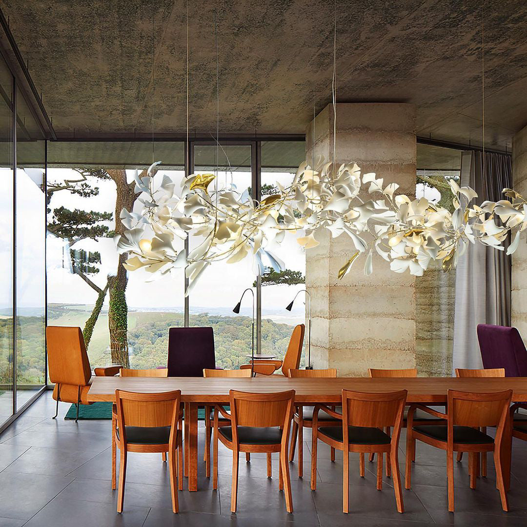 Gingko-Kronleuchter A