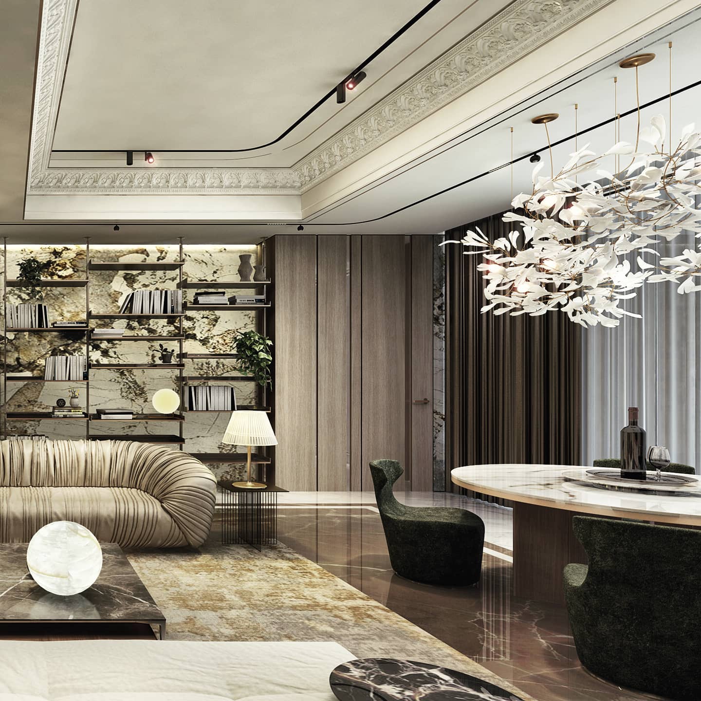 Candelabro Gingko E