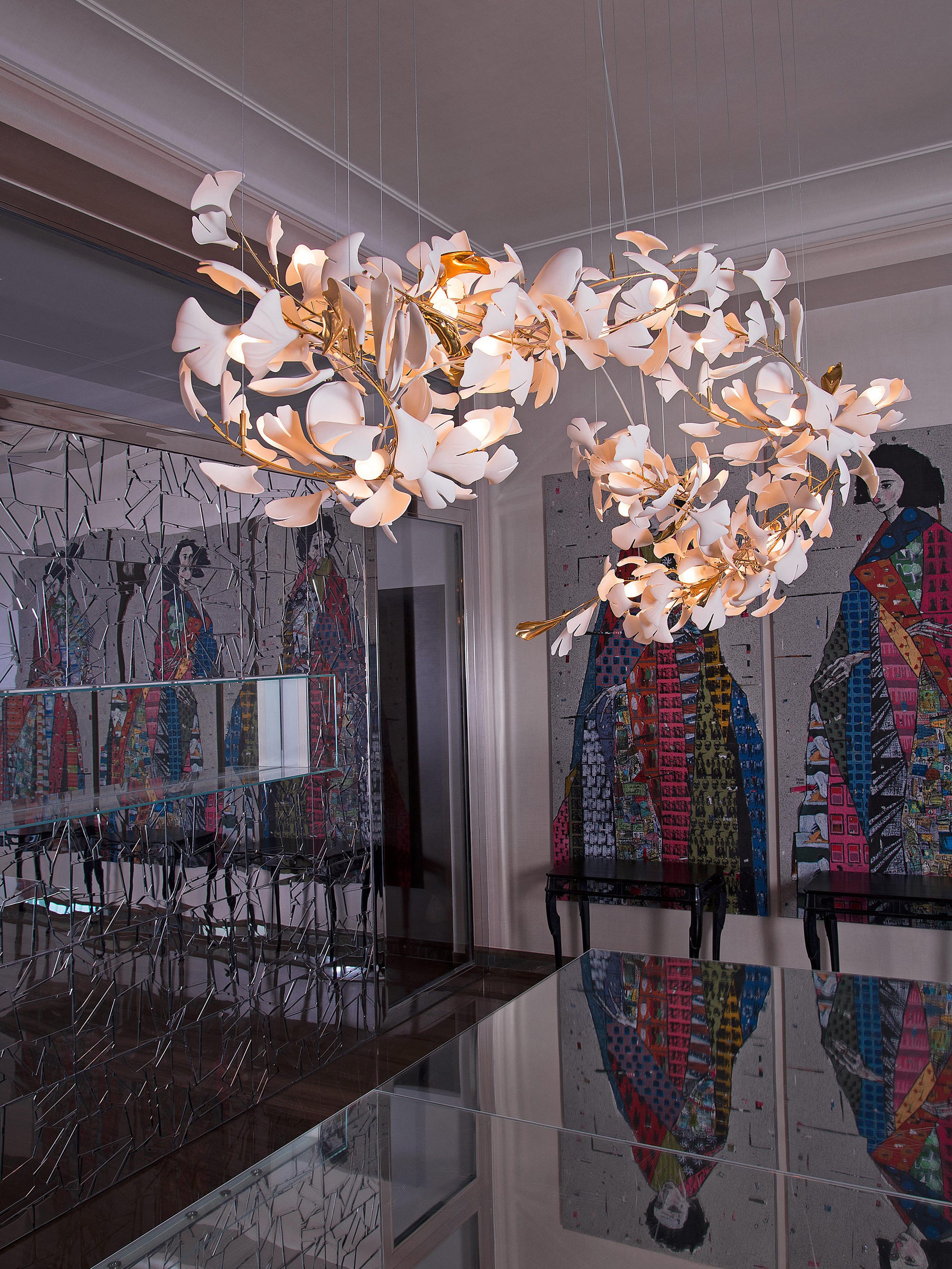 Candelabro Gingko E