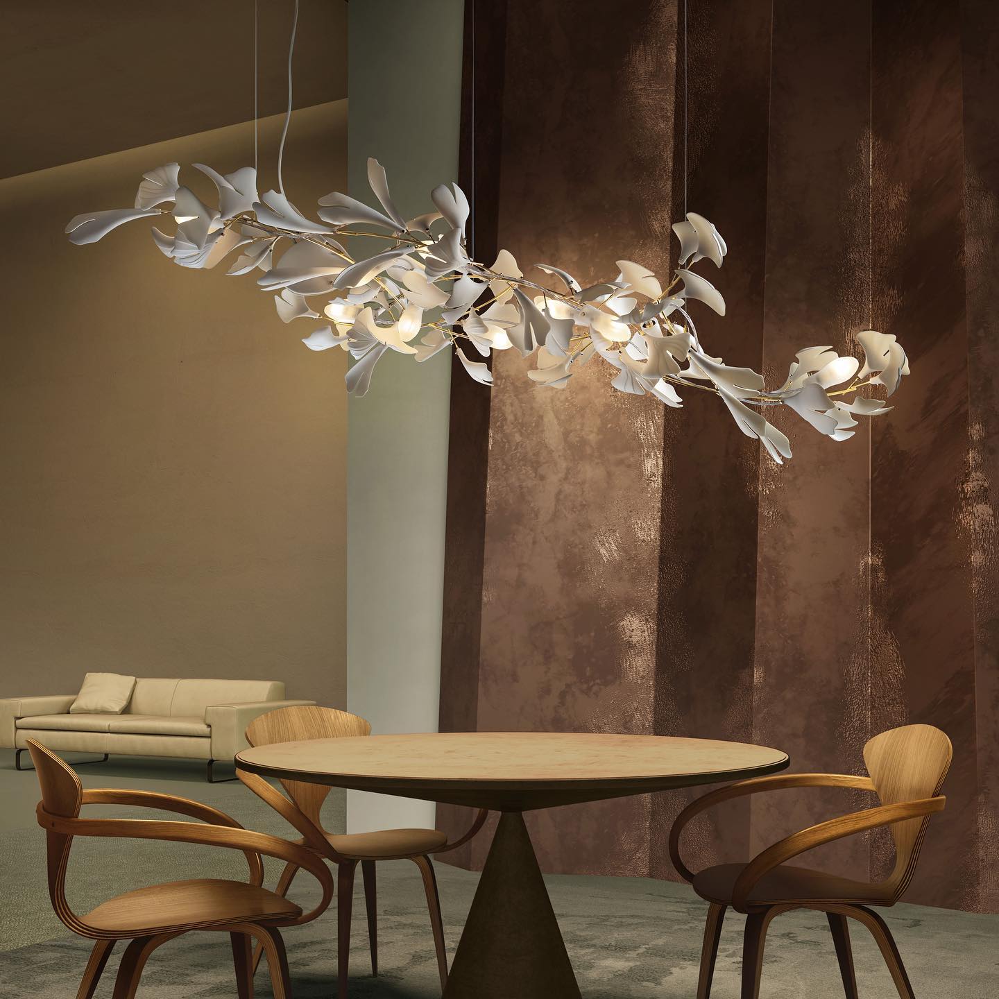 Candelabro Gingko E