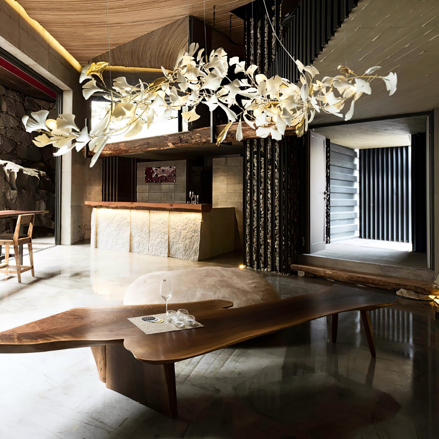 Candelabro Gingko E