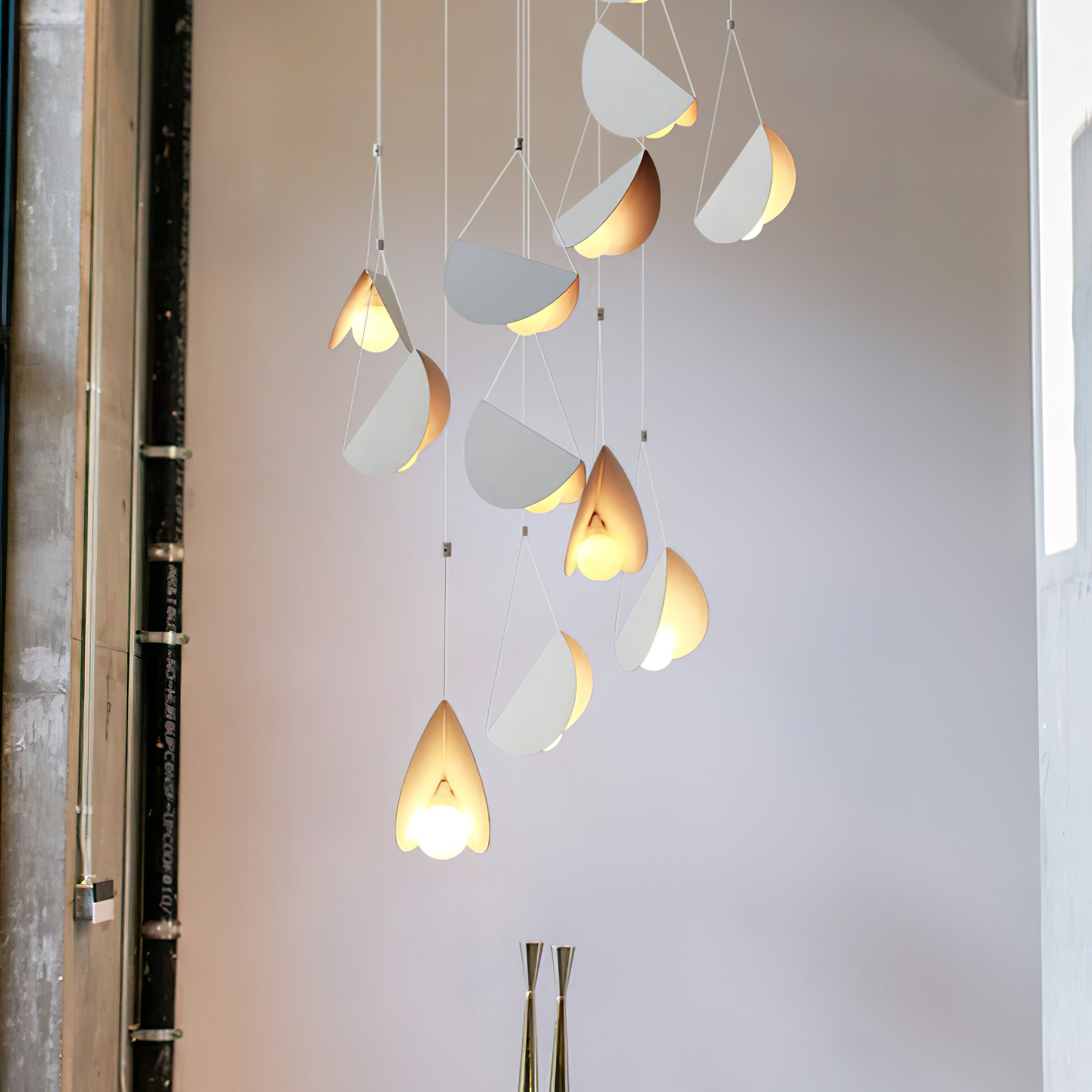 Lampe suspendue planeur