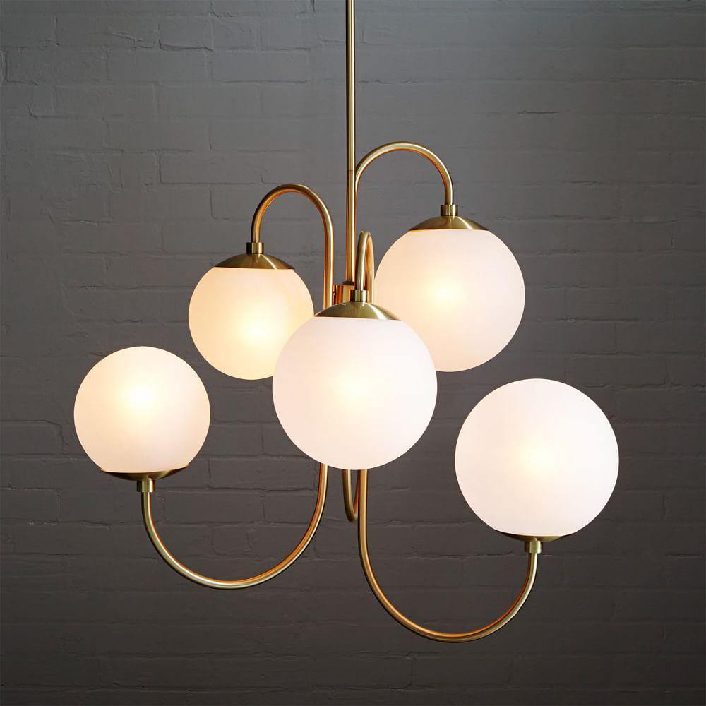Gooseneck Chandelier Light