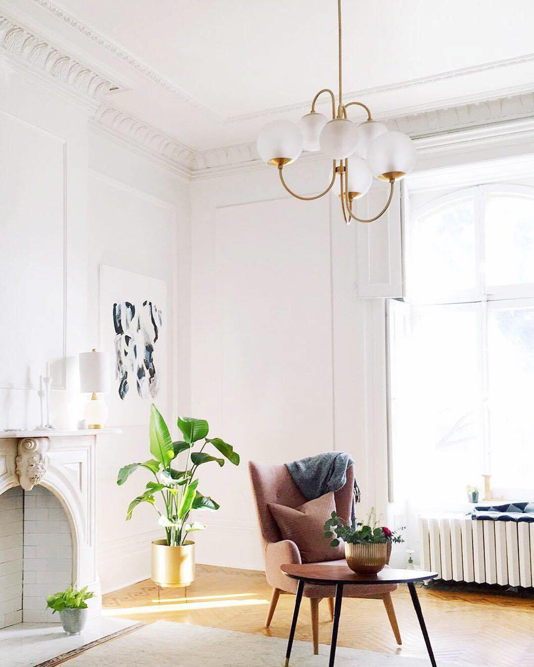 Gooseneck Chandelier Light