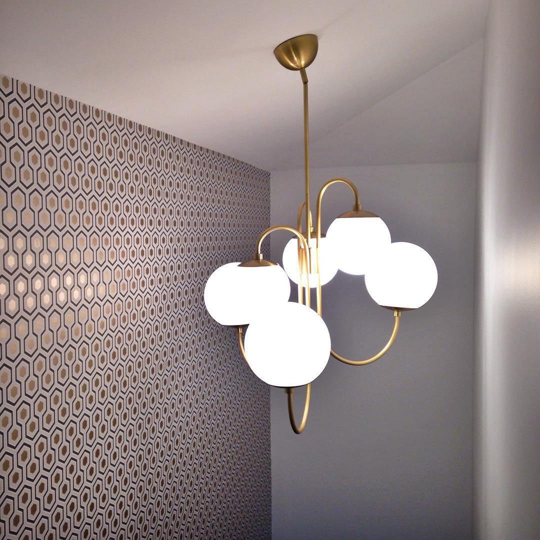 Gooseneck Chandelier Light