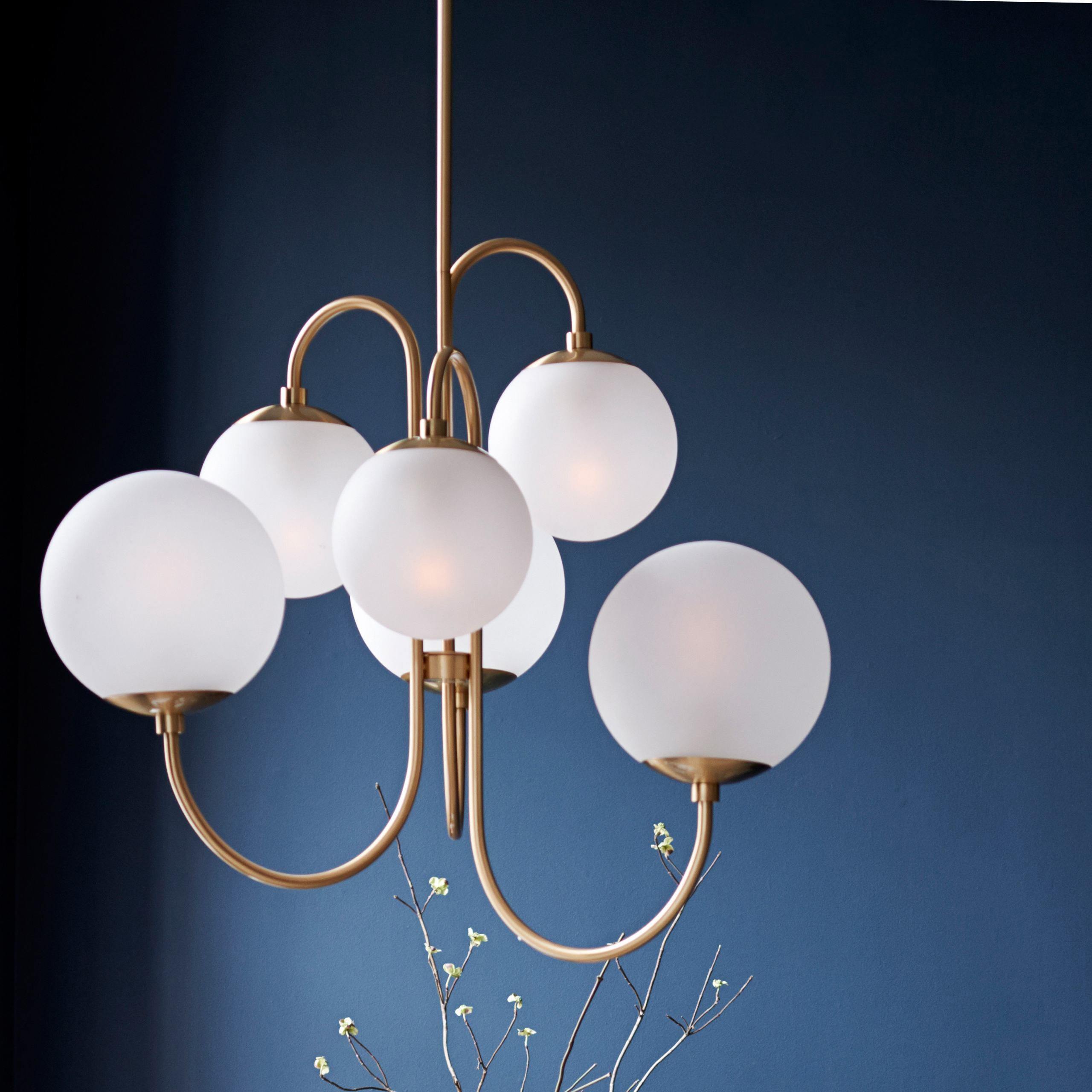 Gooseneck Chandelier Light