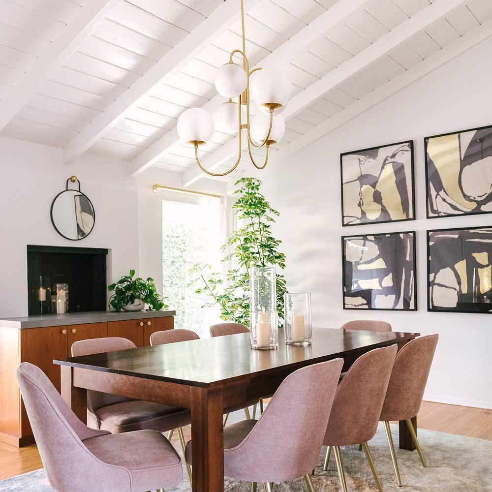 Gooseneck Chandelier Light