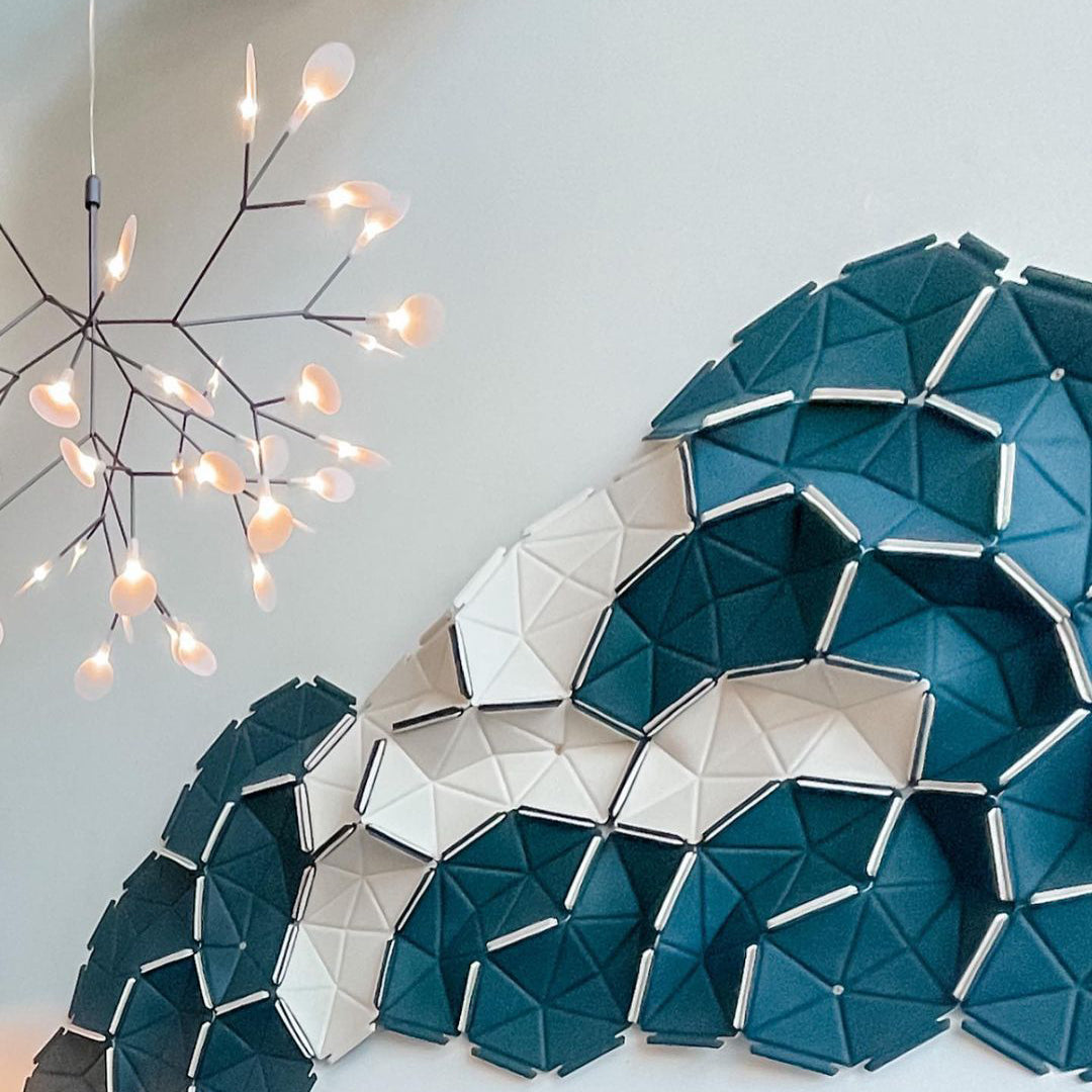 Candelabros negros Heracleum