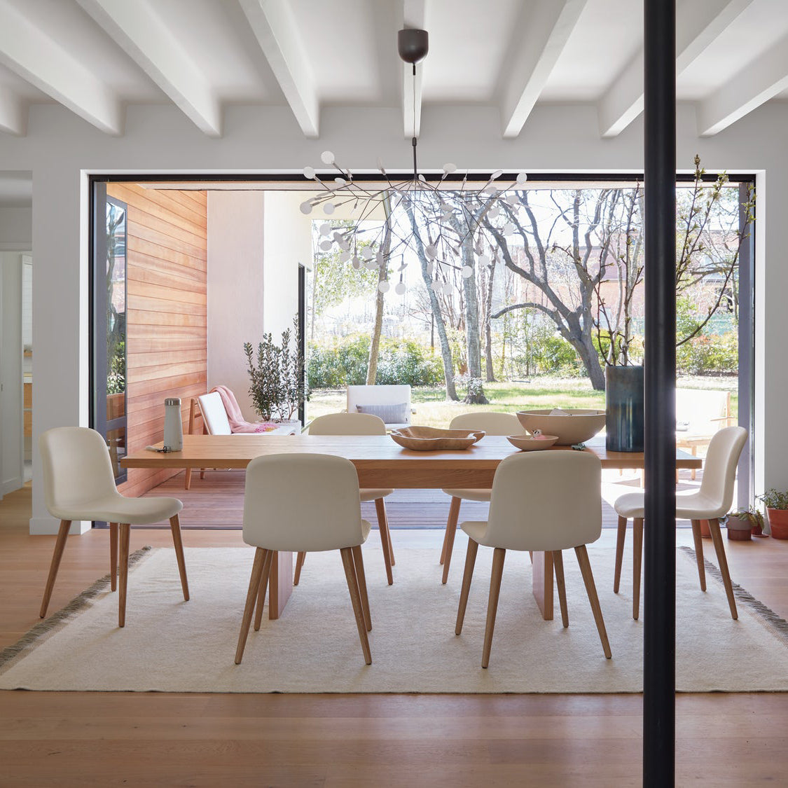 Candelabros negros Heracleum