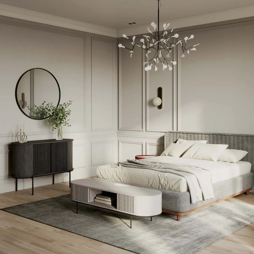Candelabros negros Heracleum
