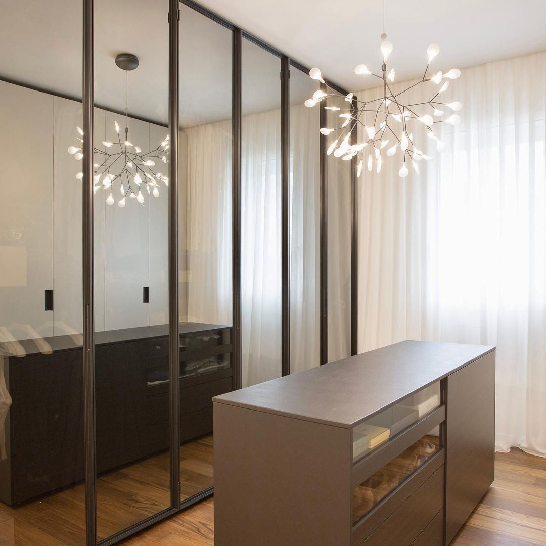 Candelabros negros Heracleum