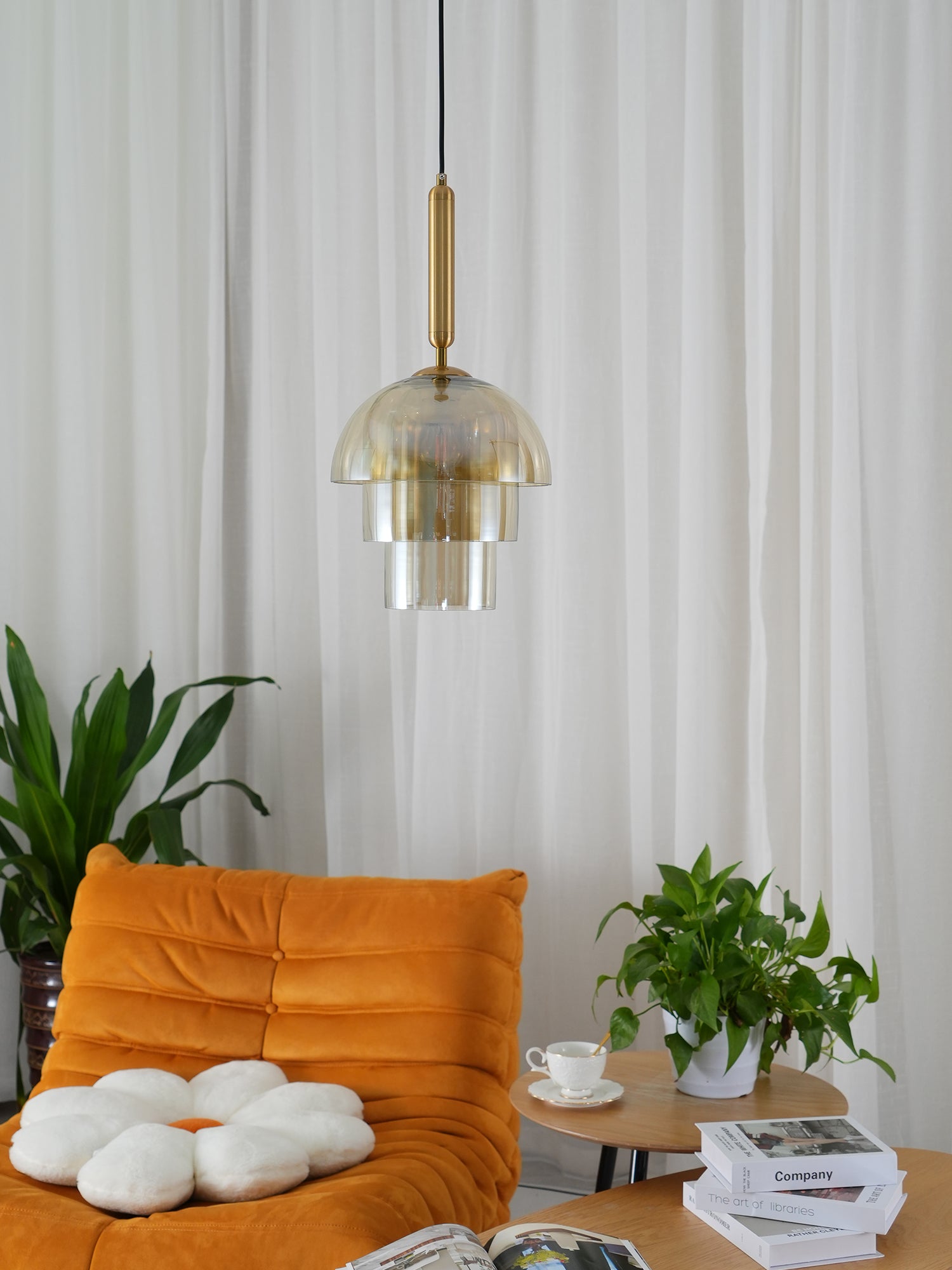 Lampe à suspension joyeuse