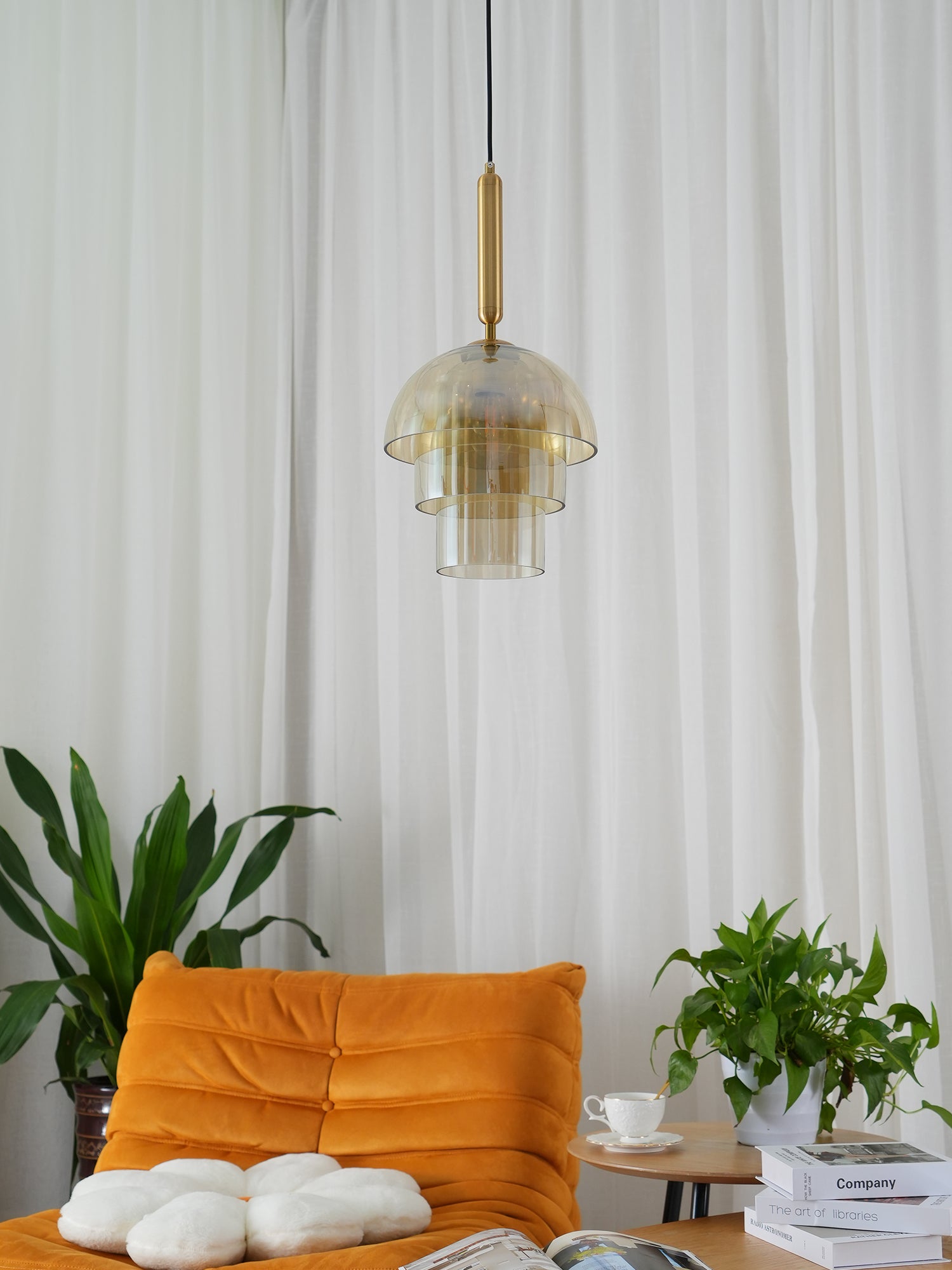 Lampe à suspension joyeuse