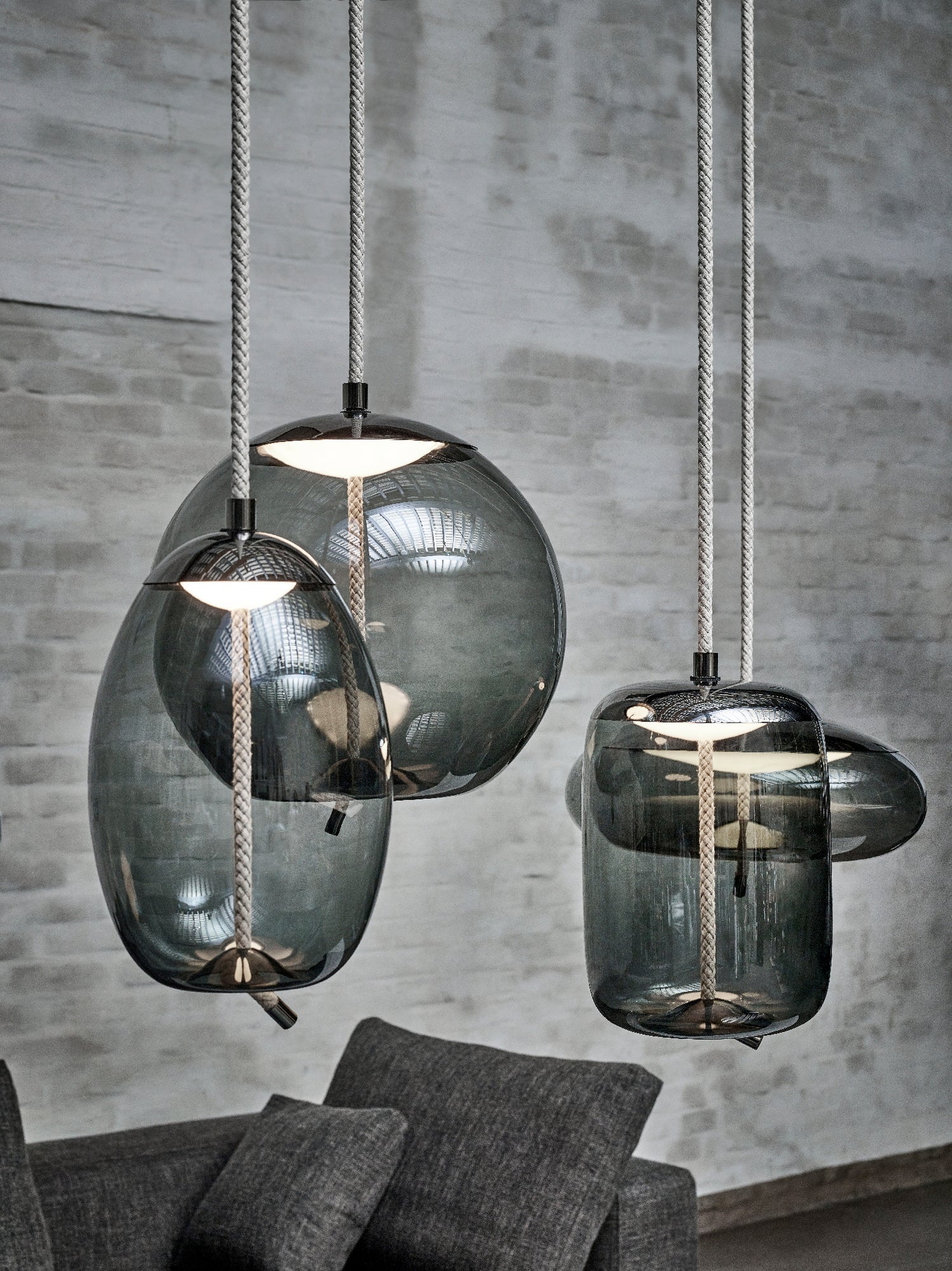 Knot Pendant Lights.