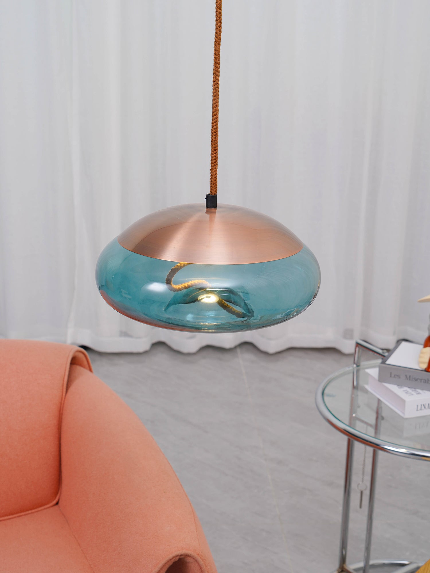 Luces colgantes de nudo