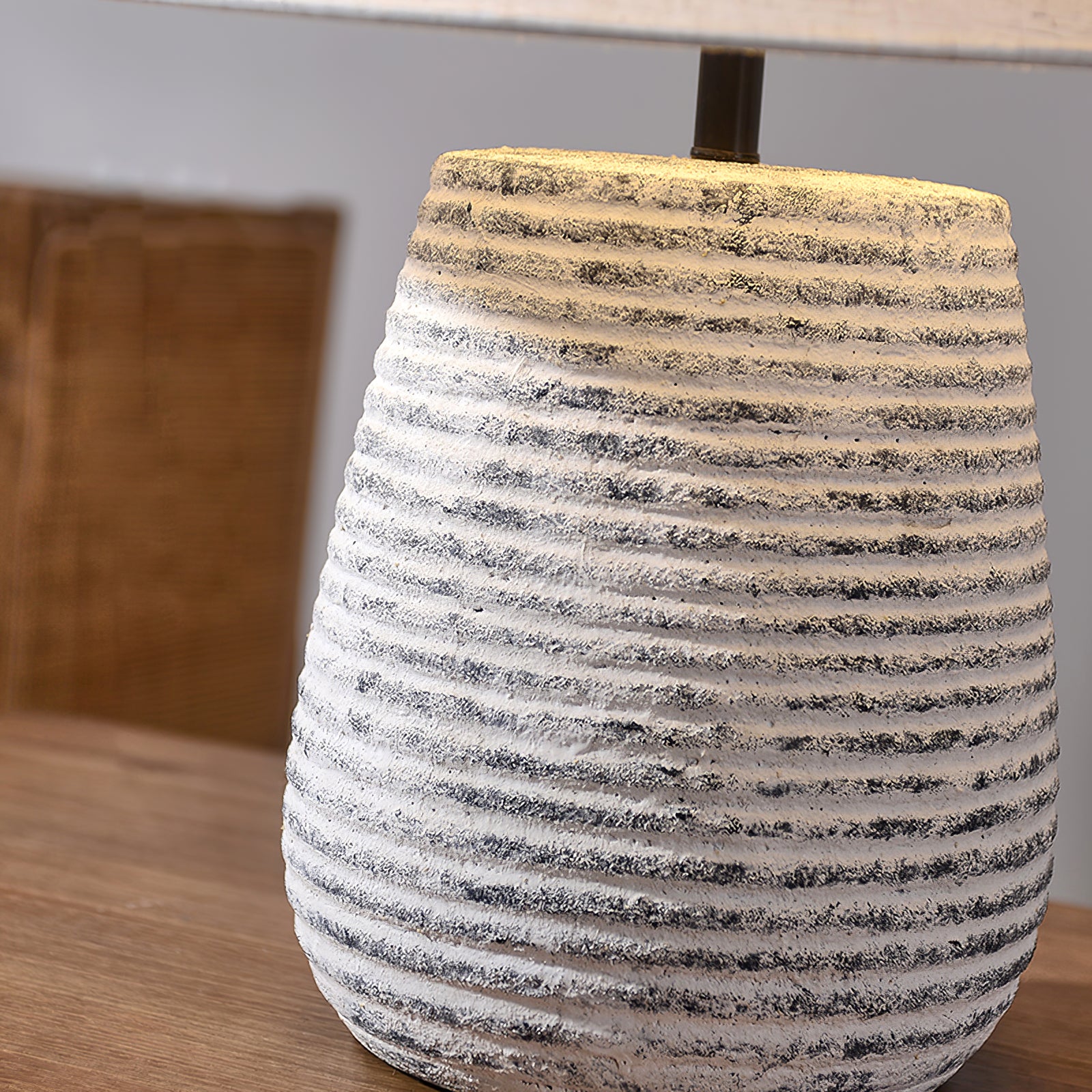 Koa Table Lamp