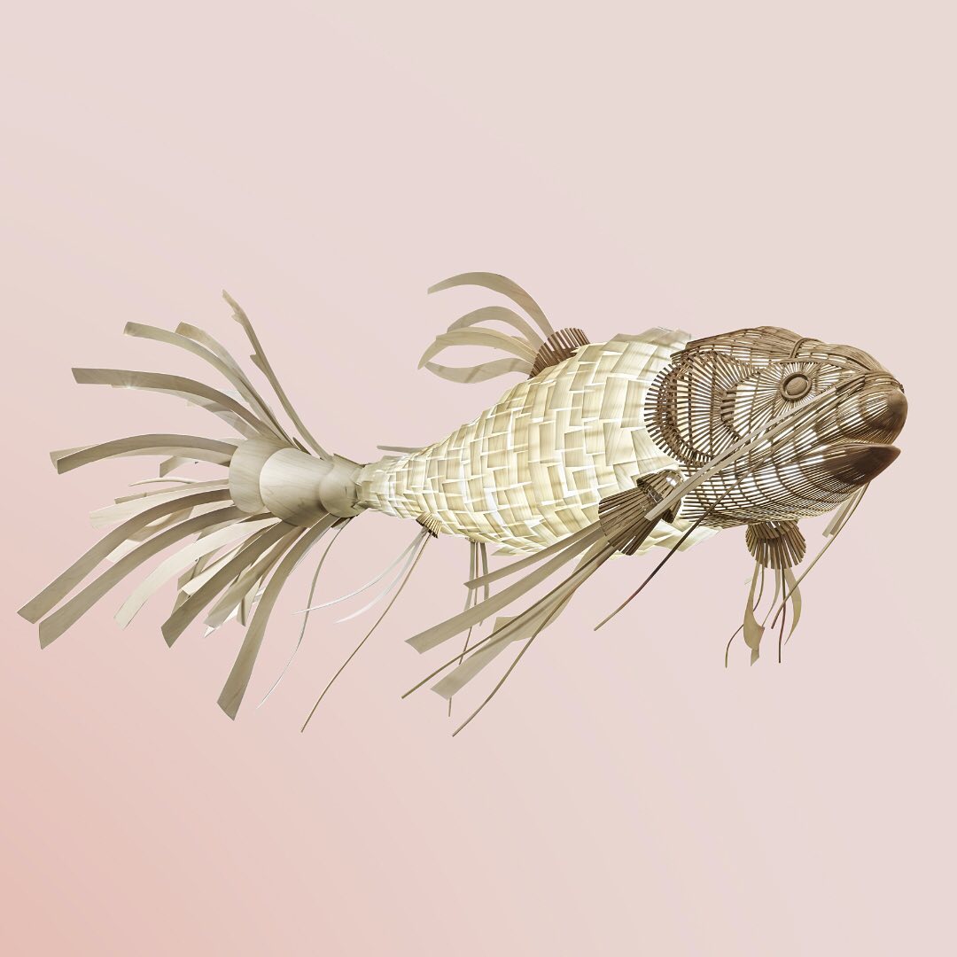 Koi-Kronleuchter