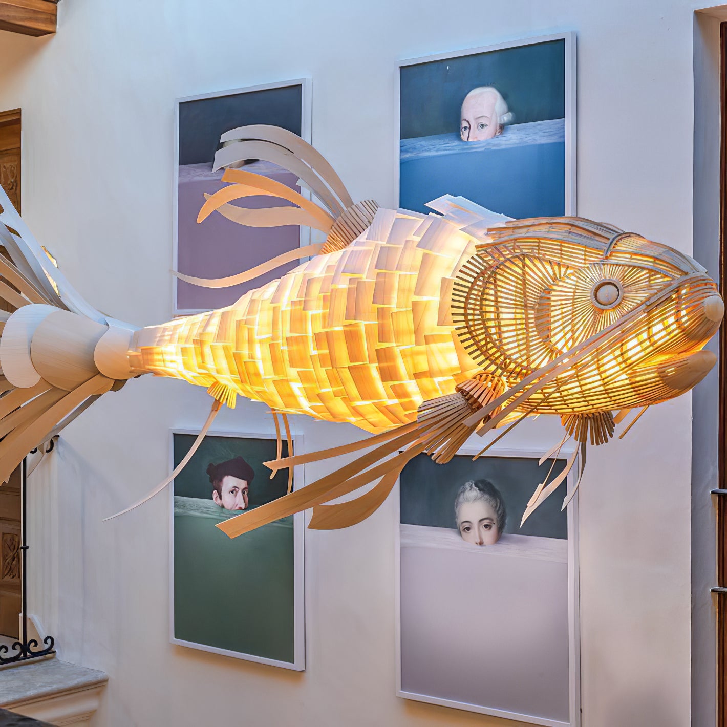 Koi-Kronleuchter