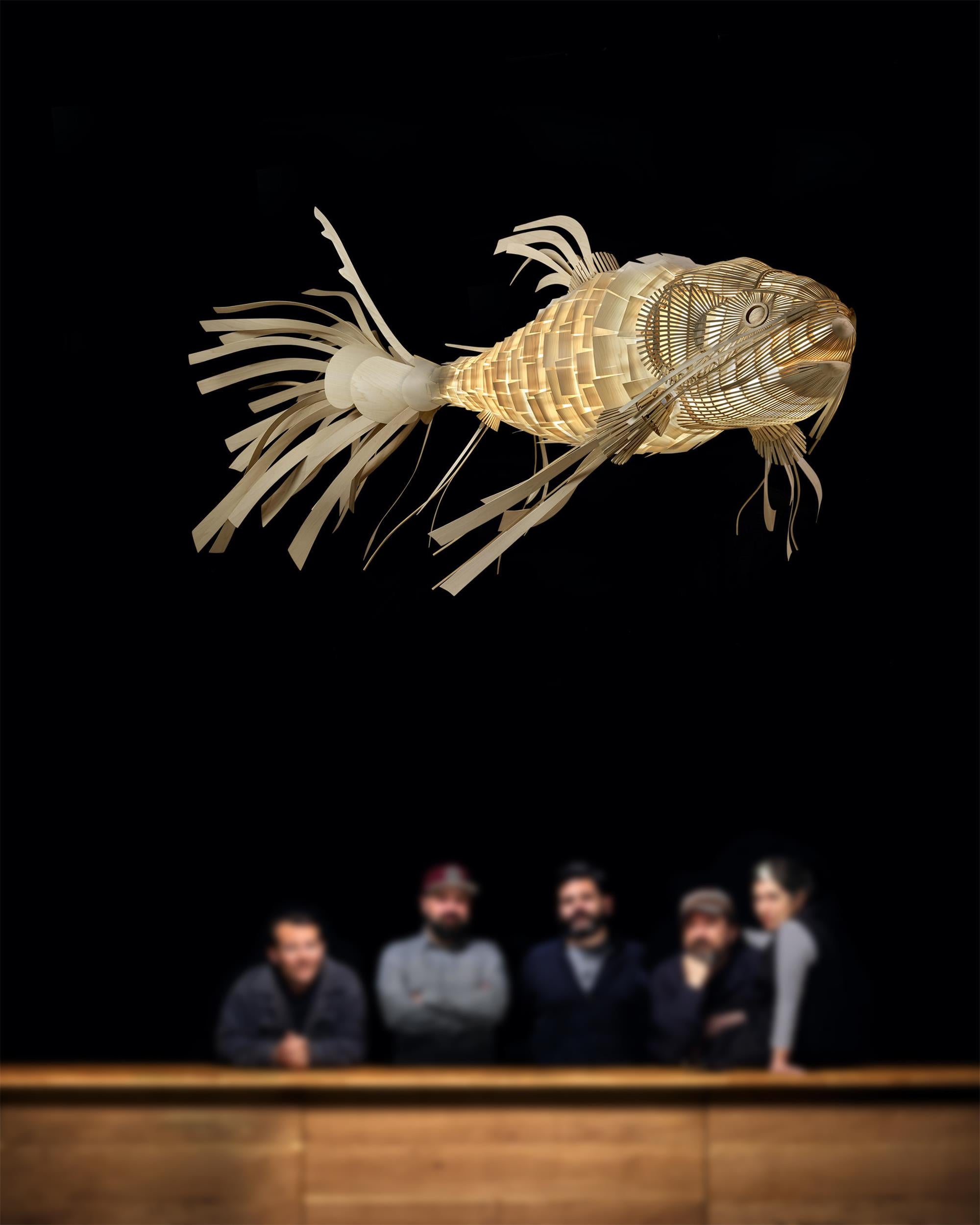 Koi-Kronleuchter
