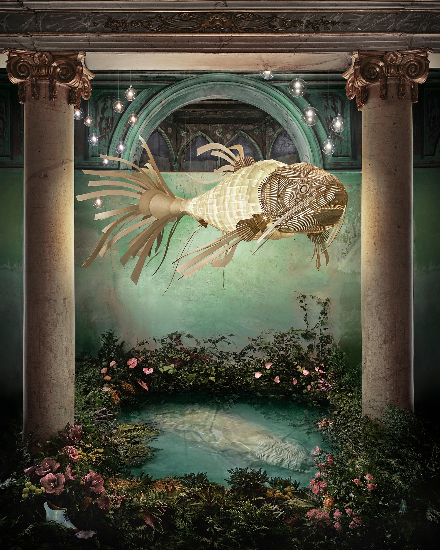 Koi-Kronleuchter