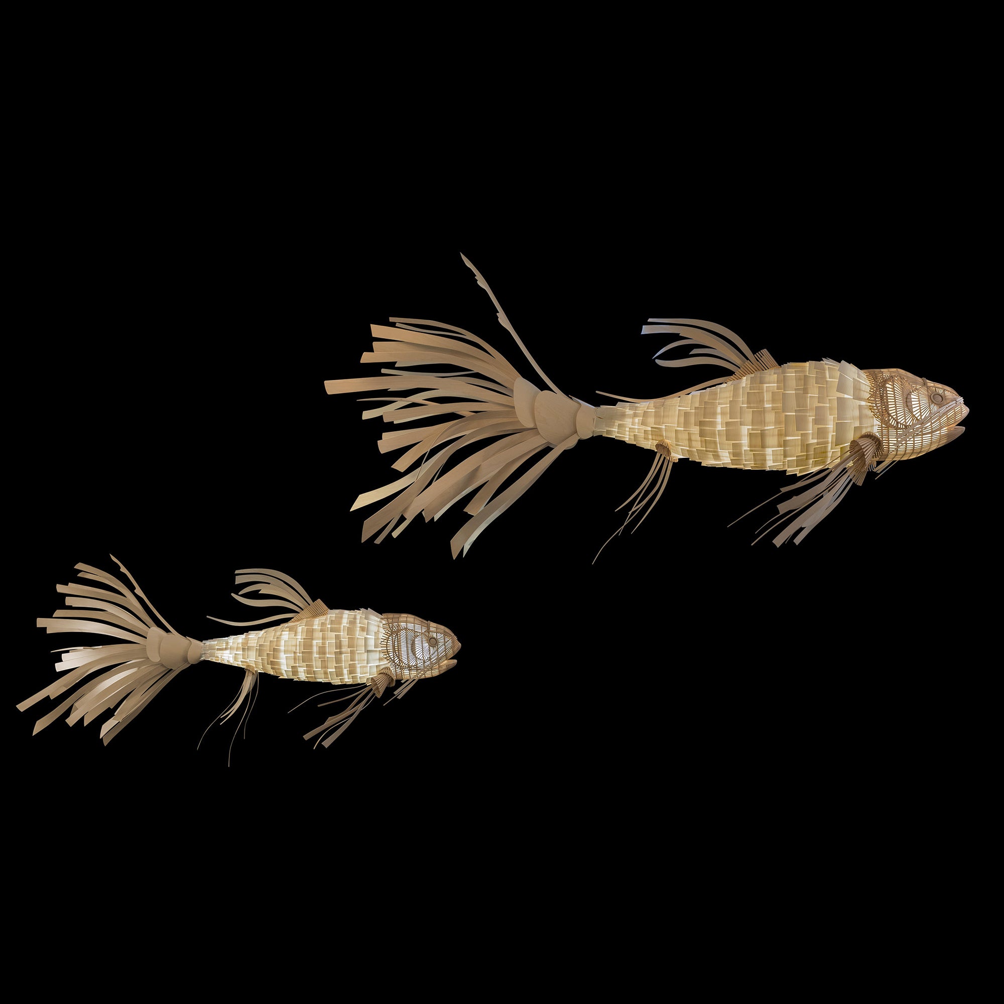 Koi-Kronleuchter