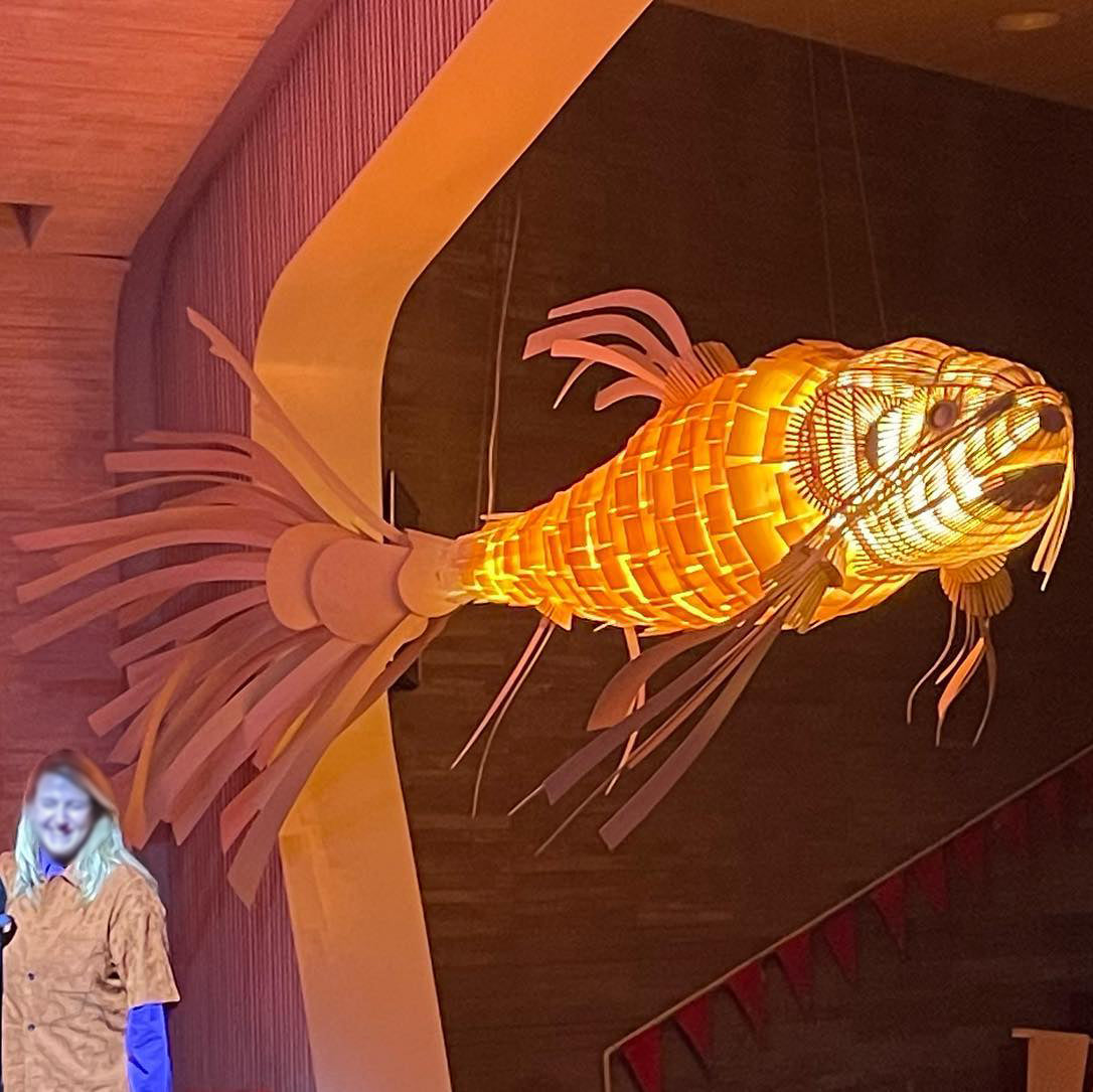 Koi-Kronleuchter