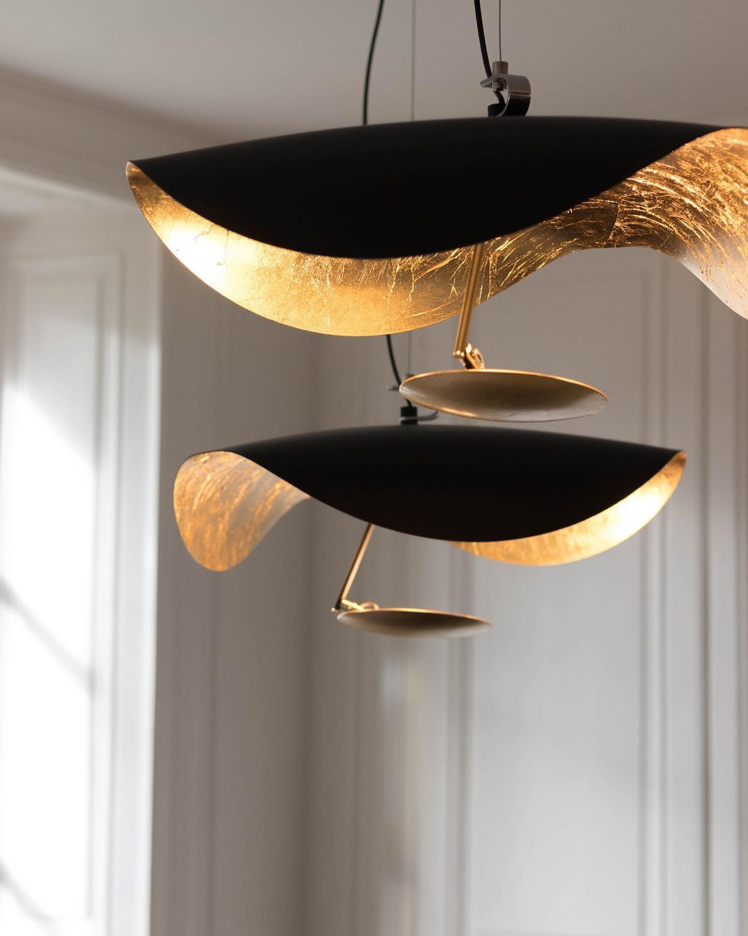 Lampe à suspension Lederam Manta