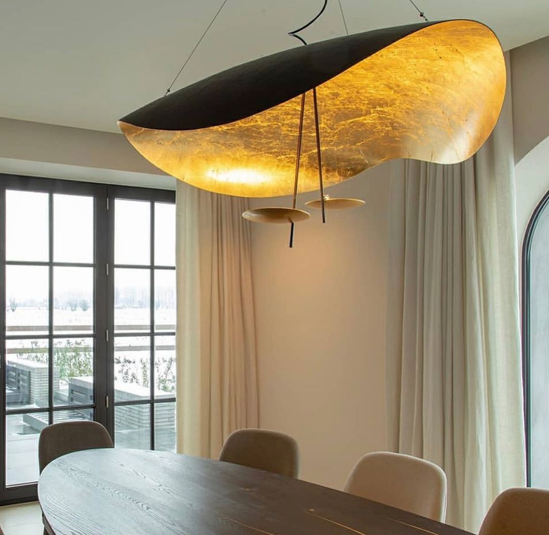 Lampe à suspension Lederam Manta