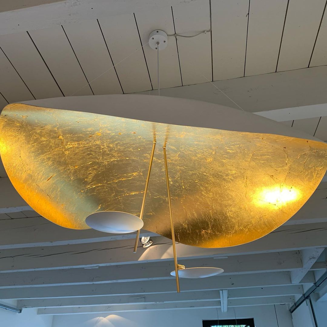 Lampe à suspension Lederam Manta
