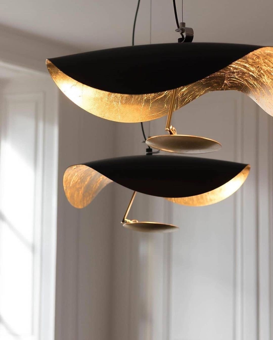 Lampe à suspension Lederam Manta