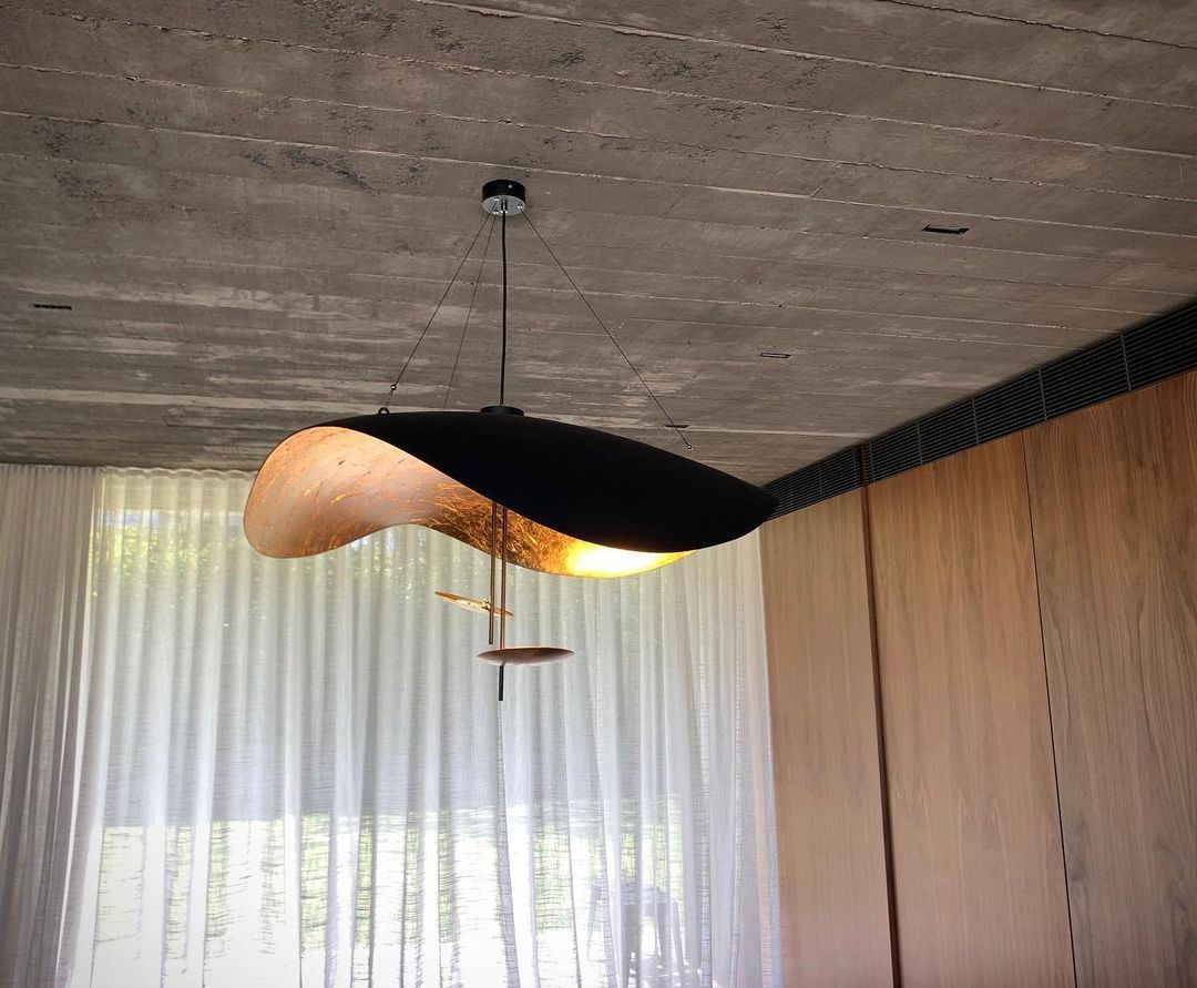 Lampe à suspension Lederam Manta