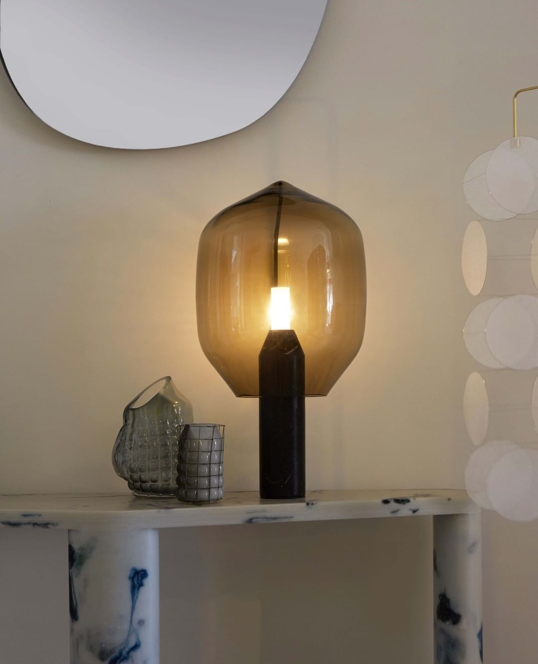 Leuchtturm-Tischlampe