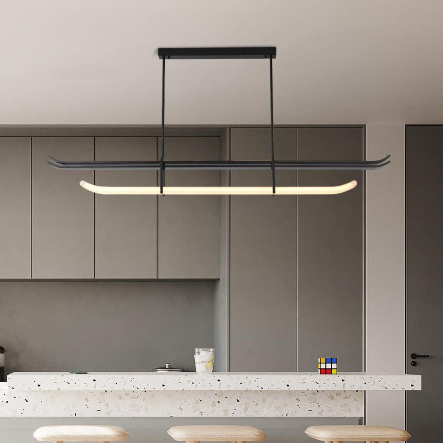 Glanz-LED-Pendelleuchte
