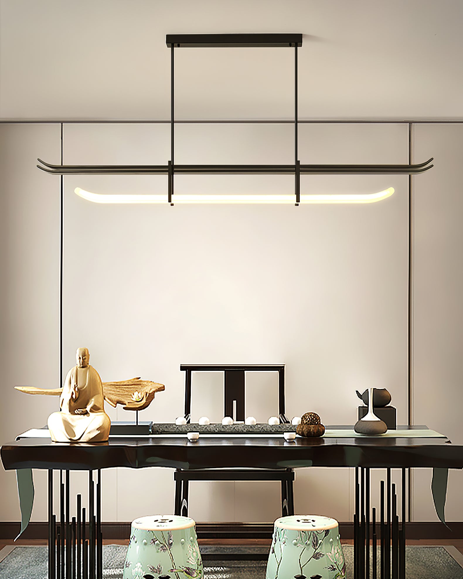 Glanz-LED-Pendelleuchte