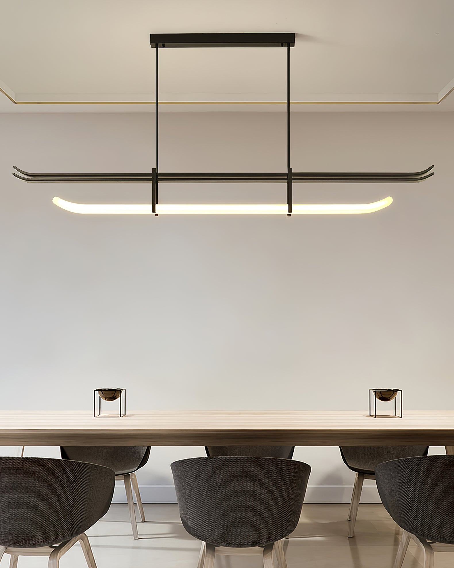 Glanz-LED-Pendelleuchte