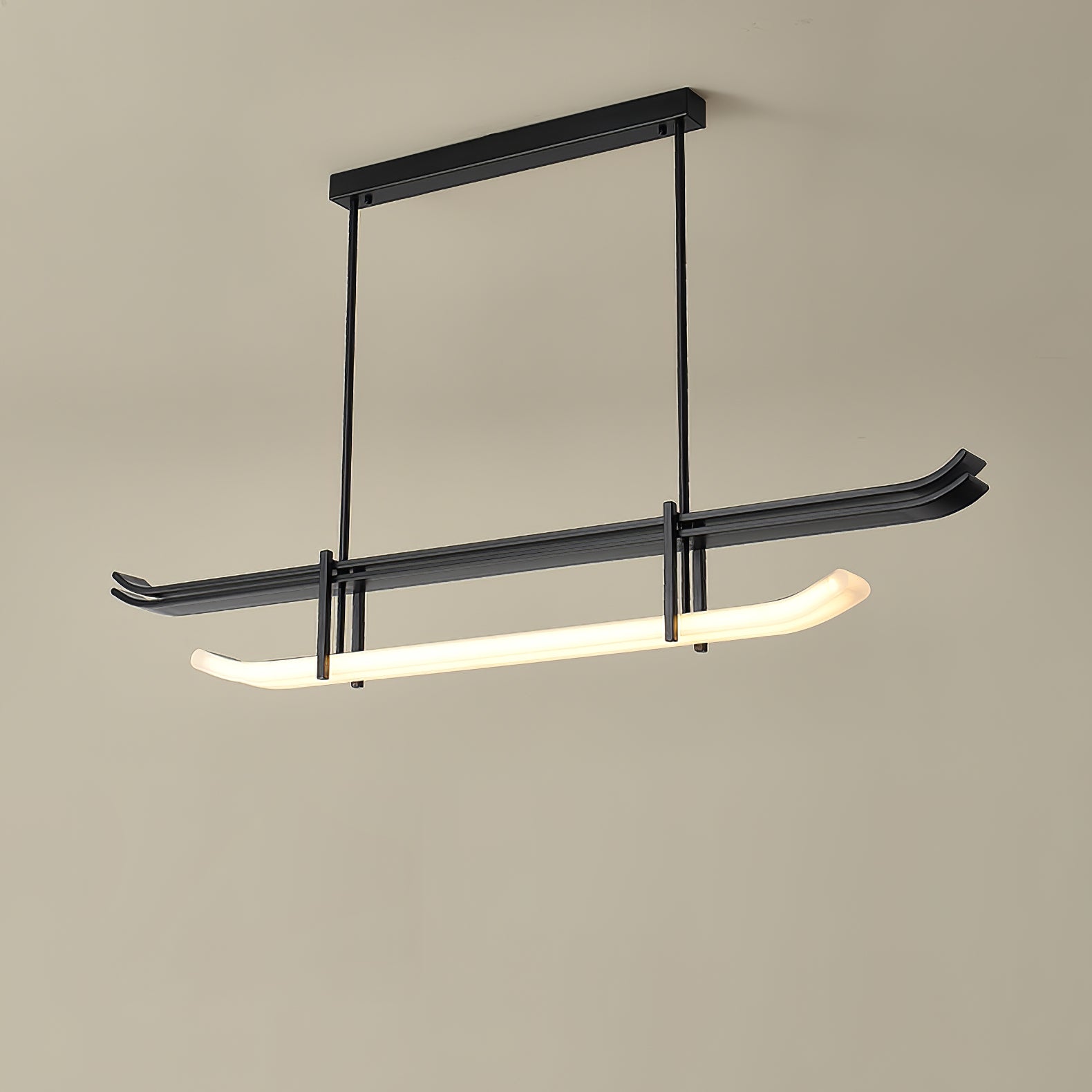Glanz-LED-Pendelleuchte