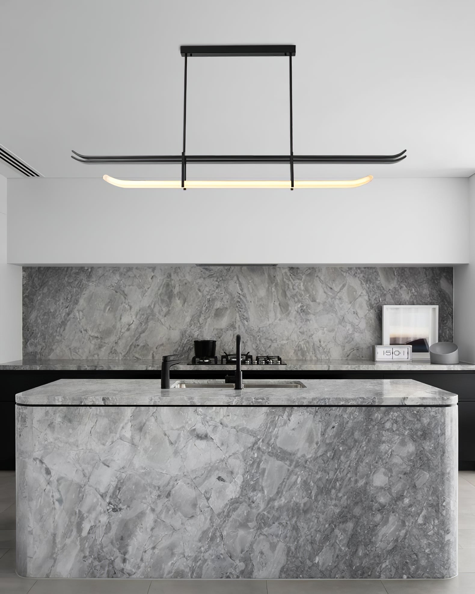Glanz-LED-Pendelleuchte