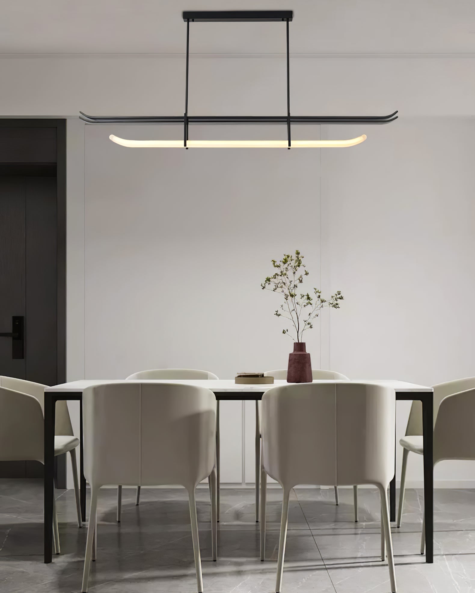 Glanz-LED-Pendelleuchte