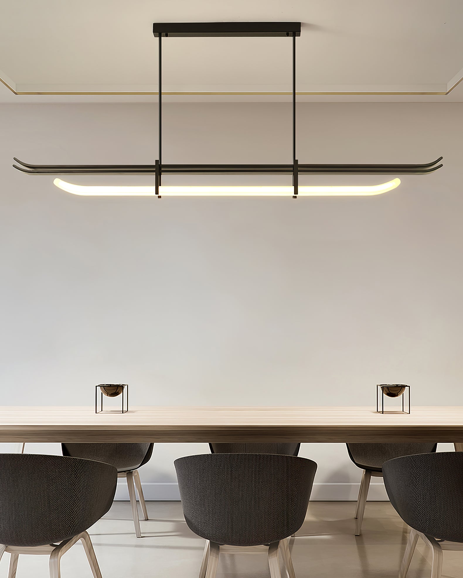 Glanz-LED-Pendelleuchte