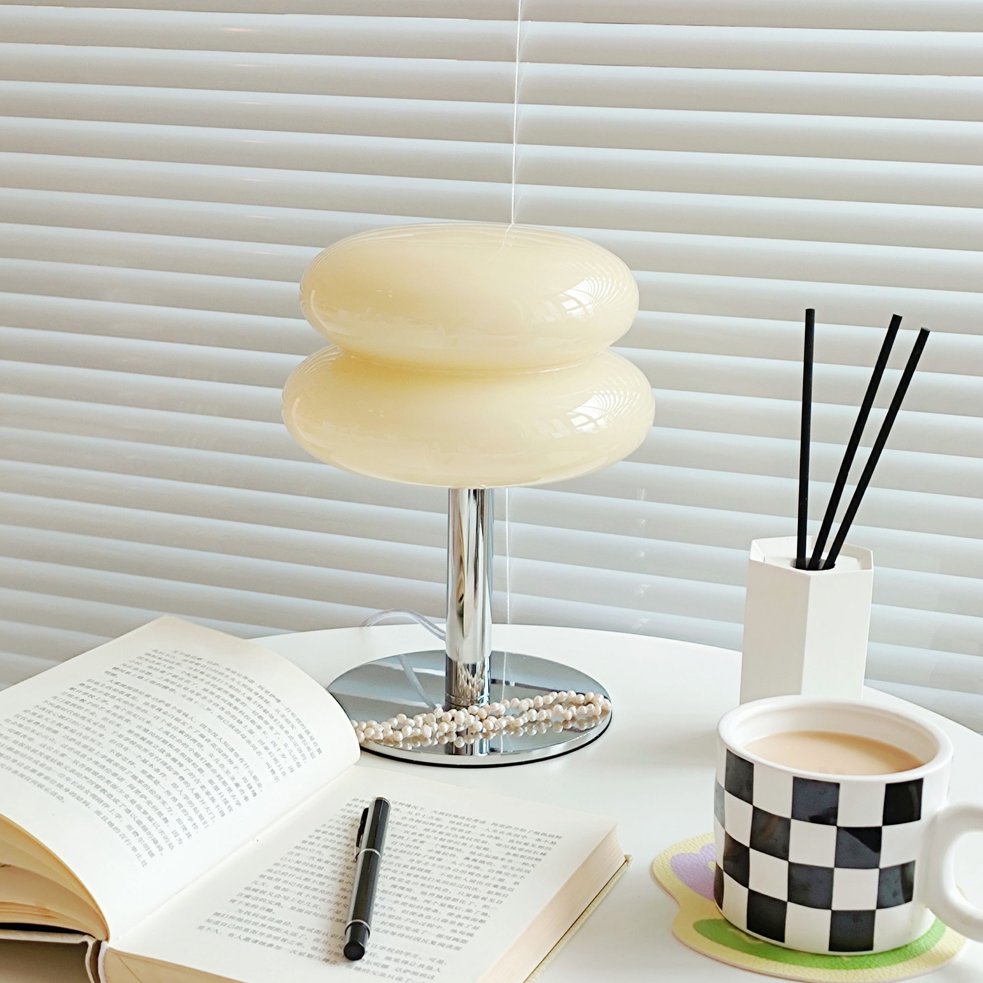 Macaron Glass Table Lamp