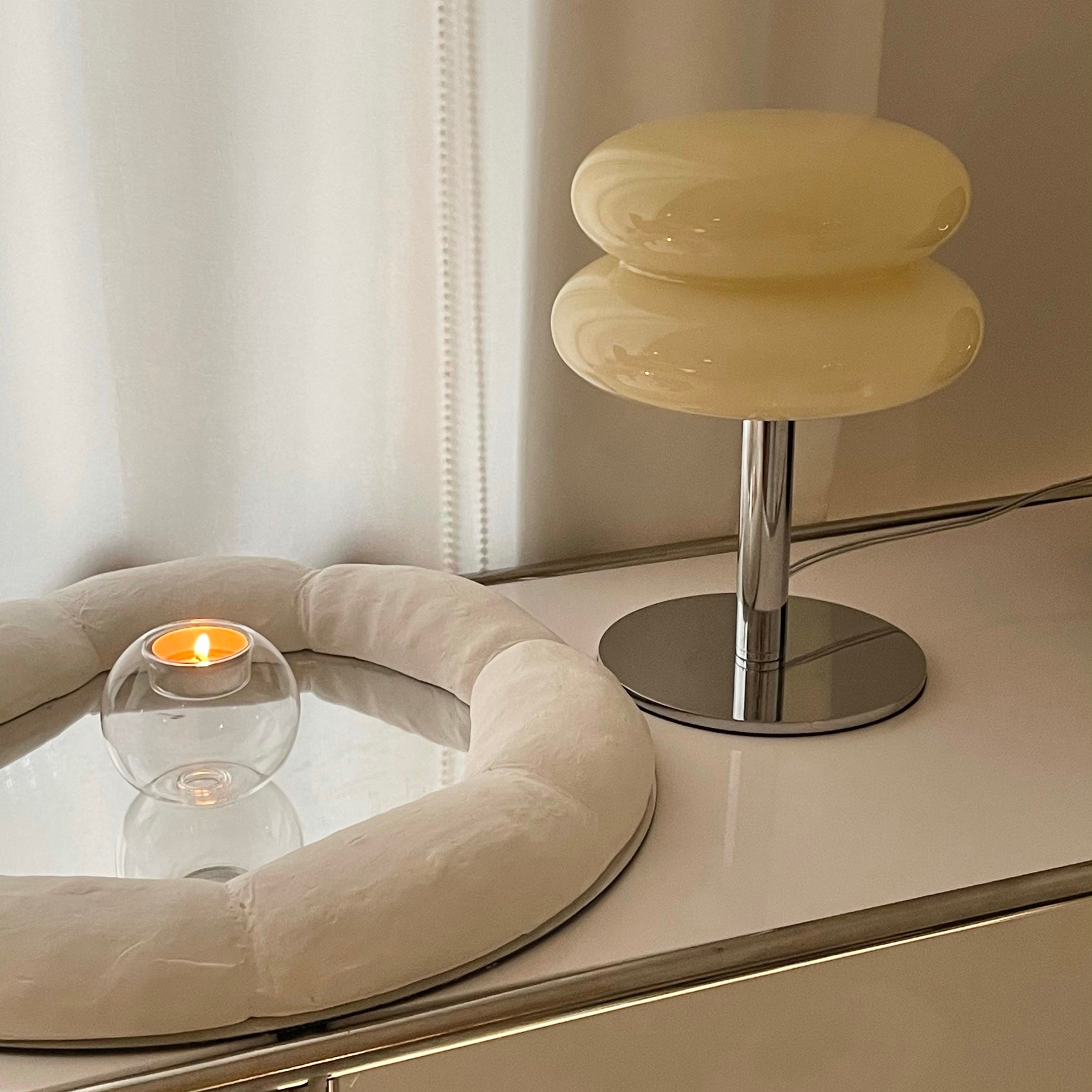 Macaron Glass Table Lamp