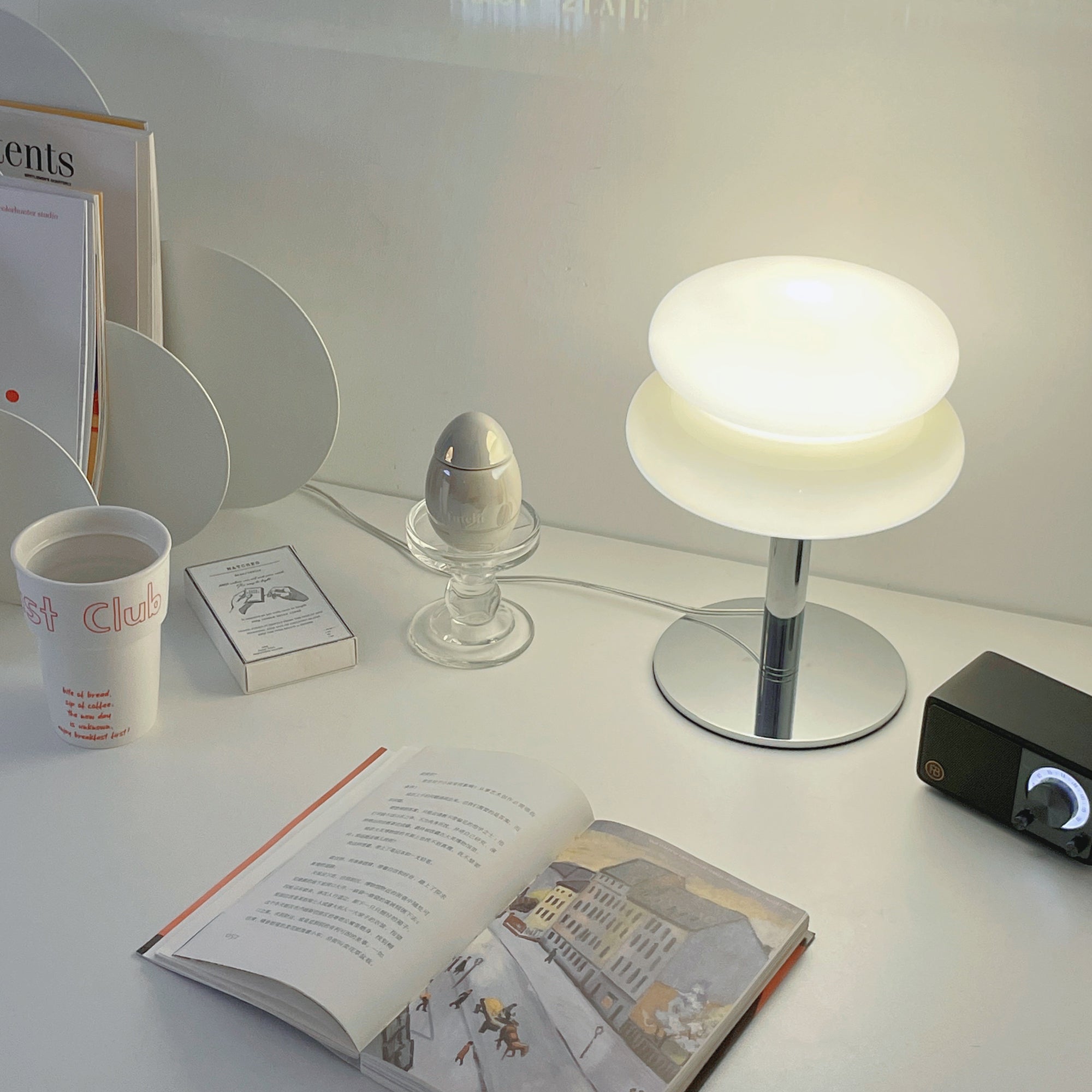 Macaron Glass Table Lamp