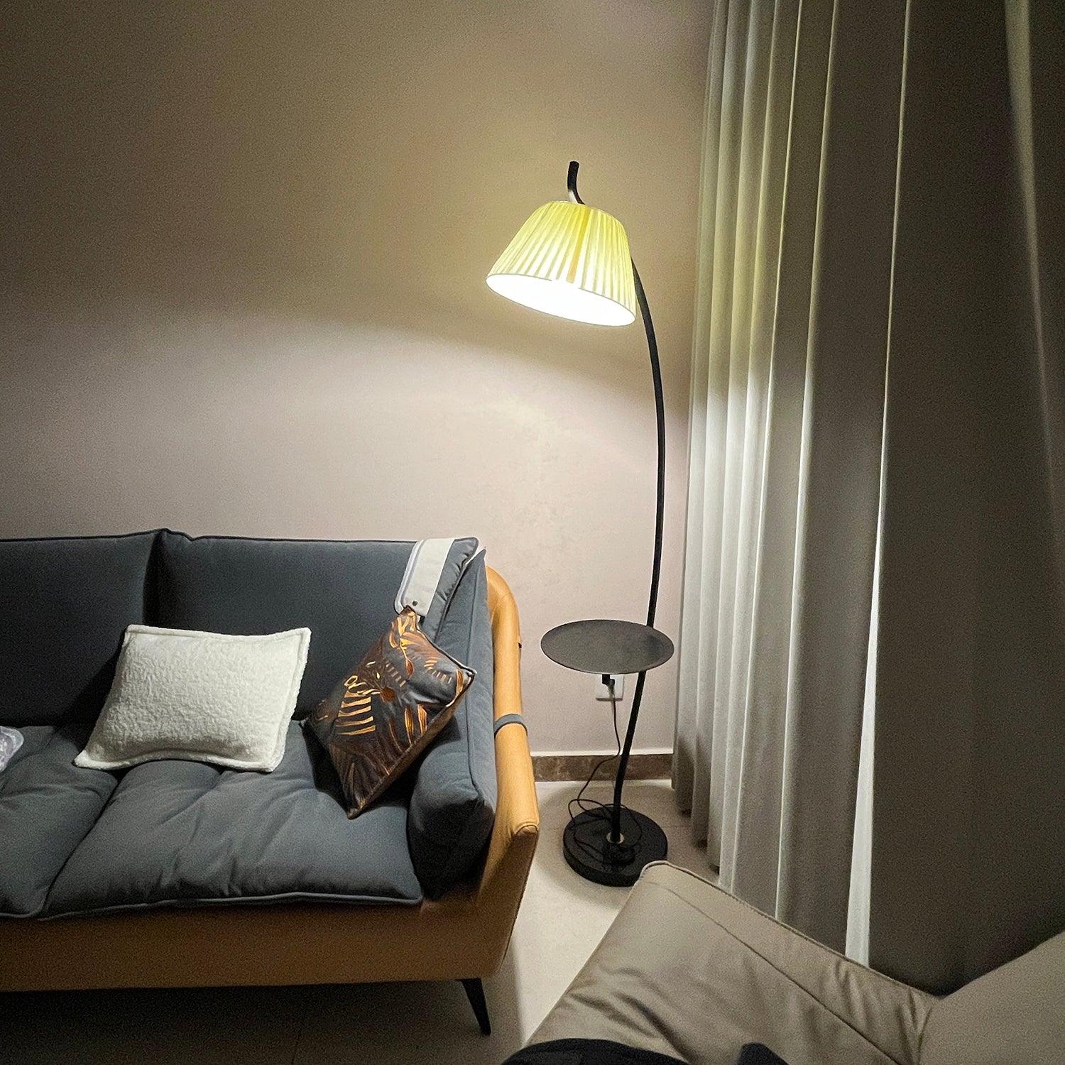 Marcella Arc Floor Lamp - Decormote