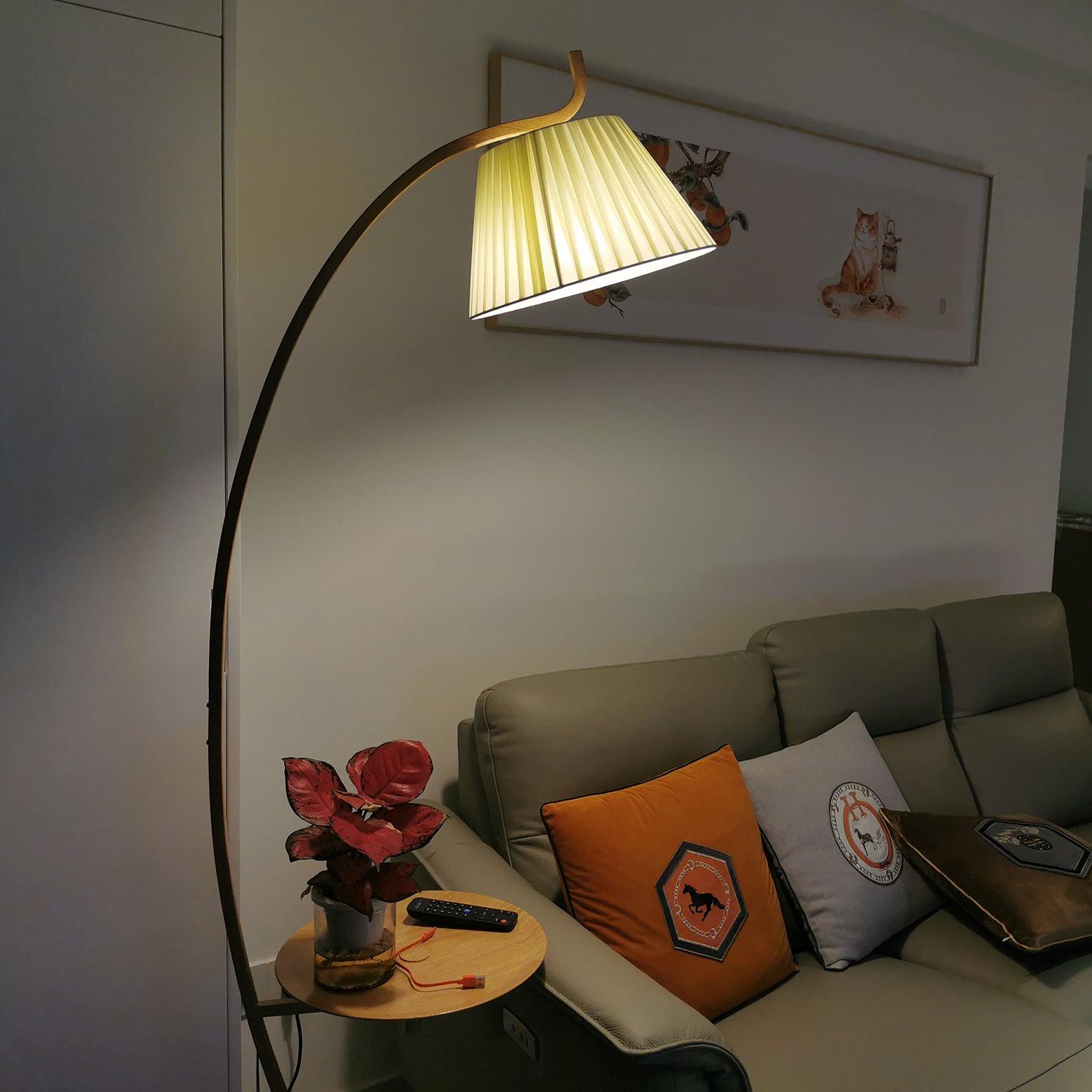 Marcella Arc Floor Lamp - Decormote