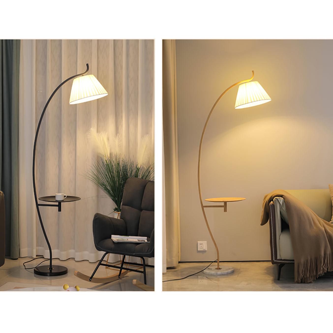 Marcella Arc Floor Lamp - Decormote