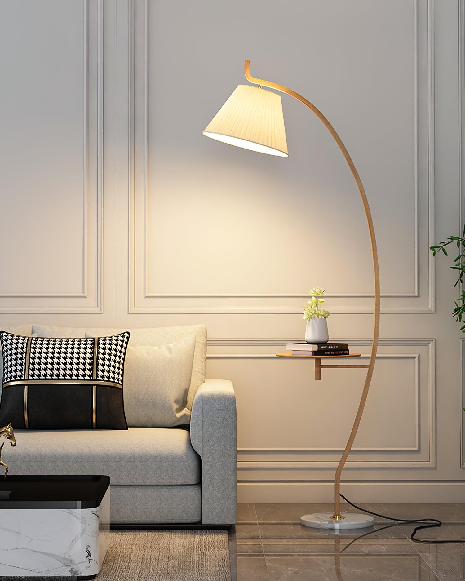Marcella Arc Floor Lamp - Decormote