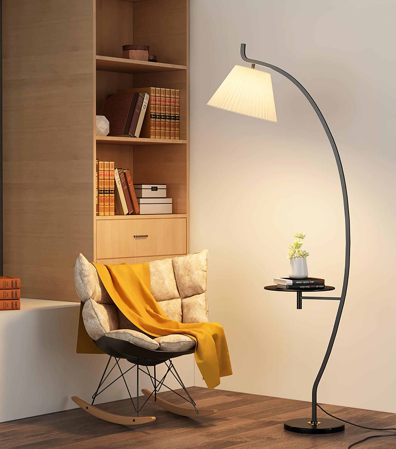 Marcella Arc Floor Lamp - Decormote